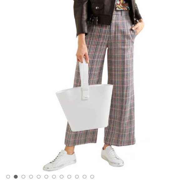 Nico Giani “Nelia” white leather bucket bag large - Picture 1 of 12